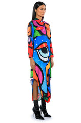 WANDERLUST BUTTON DOWN MAXI DRESS
