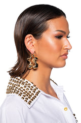 WAVY BABY HOOP EARRING