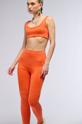 WE BELONG TOGETHER LEGGING IN ORANGE