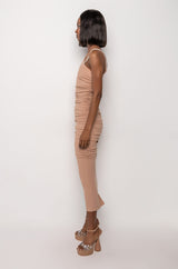 WHAT I WANT MAXI BANDAGE DRESS