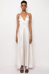 WHAT YOU CALL IT HIGH SLIT MAXI DRESS