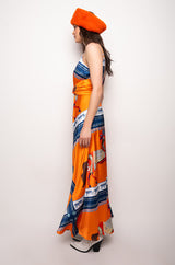 WHAT YOU CALL IT HIGH SLIT MAXI DRESS