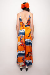 WHAT YOU CALL IT HIGH SLIT MAXI DRESS