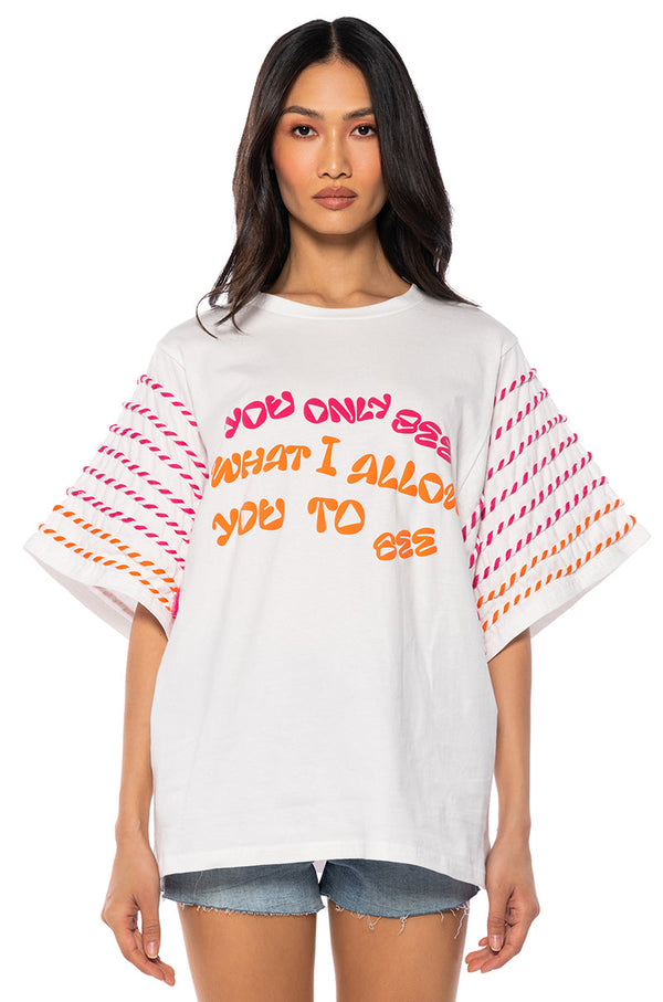 OVERSIZED GRAPHIC PRINT TSHIRT