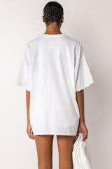WHITNEY HOUSTON GRAPHIC T SHIRT DRESS