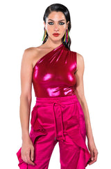 WILD CHILD METALLIC BODYSUIT