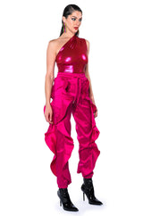 WILD CHILD METALLIC BODYSUIT