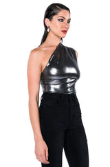WILD CHILD METALLIC BODYSUIT