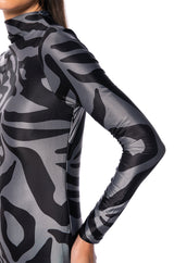 WILD NIGHTS EVERY NIGHT PRINTED MIDI DRESS
