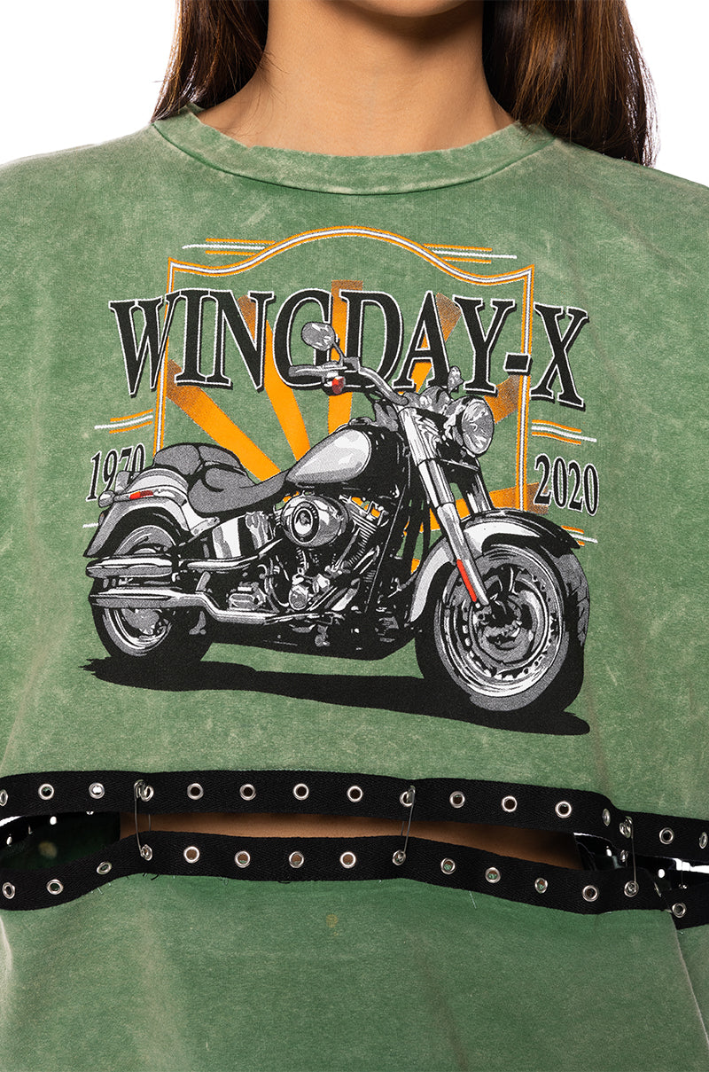 WILD RIDE LONG SLEEVE GRAPHIC TSHIRT