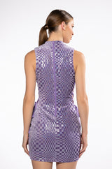 WILDEST DREAMS SIDE LACE UP MINI DRESS