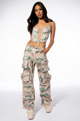WILDFIRE LACE UP CORSET