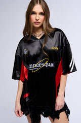 WINNER SQUAD VARSITY JERSEY IN BLACK