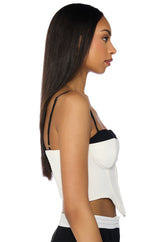 WISHFUL THINKING CORSET TOP