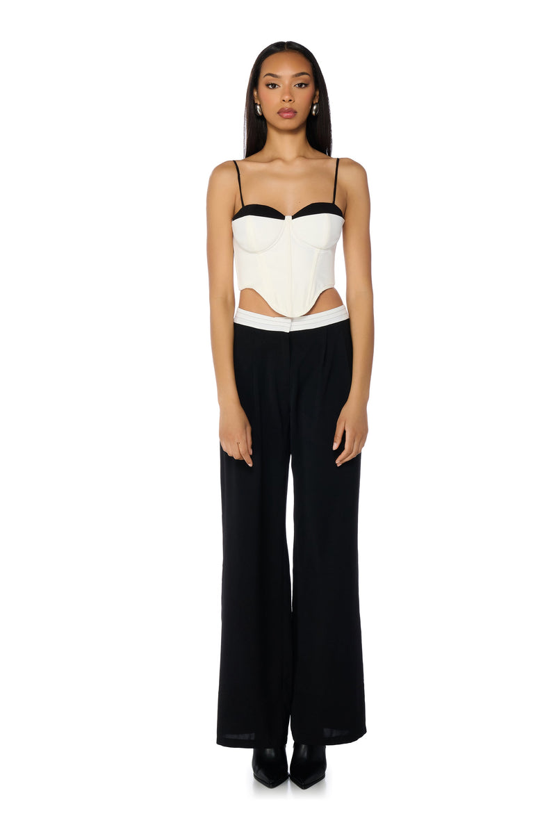WISHFUL THINKING CORSET TOP