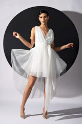 WOKE UP LIKE THIS MINI TULLE DRESS