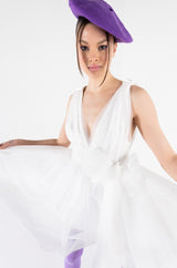 WOKE UP LIKE THIS MINI TULLE DRESS