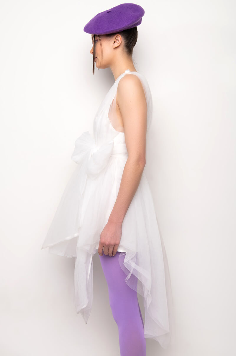 WOKE UP LIKE THIS MINI TULLE DRESS
