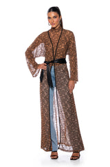 WORD OF MOUTH SHEER DUSTER