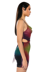 WORTH EVERYTHING PRINTED MINI DRESS