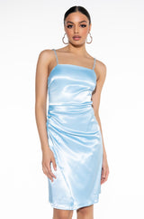 WRAP IT UP SATIN MAXI DRESS