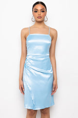 WRAP IT UP SATIN MAXI DRESS
