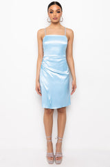 WRAP IT UP SATIN MAXI DRESS