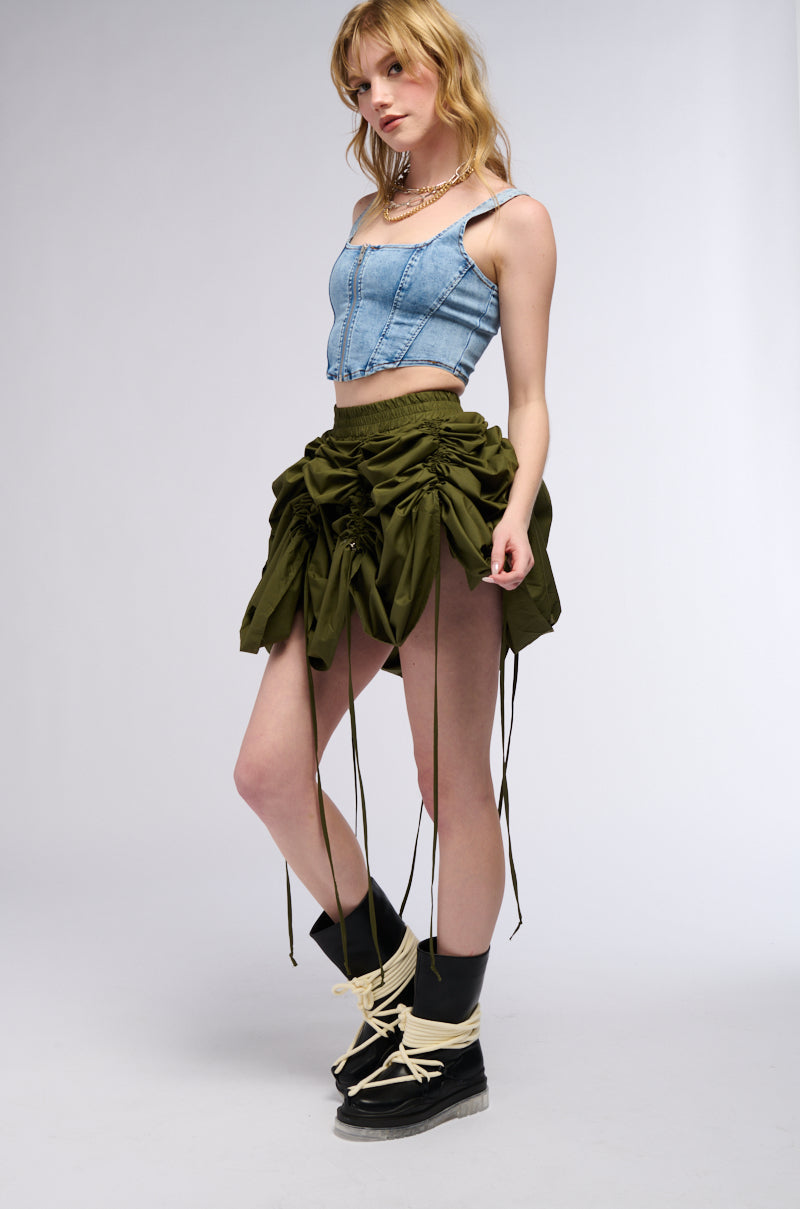 WYNN DENIM CORSET