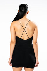 YOU WANT ME MESH MINI DRESS