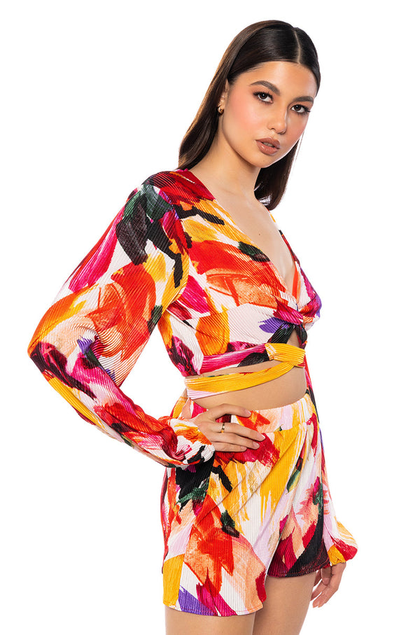 YOUR DREAM PRINTED BLOUSE