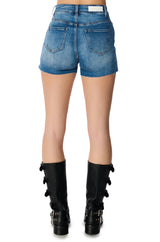YOUR FAVORITE WHISKERED DENIM SHORT